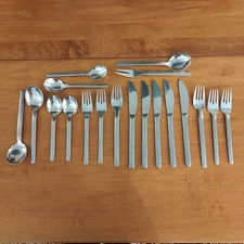 WMF Cromargan CENTO Korea Stainless Flatware Satin Lot Of 18 PC
