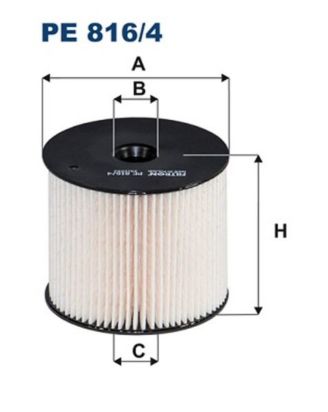 Kraftstofffilter Filtron PE 816/4 Filtereinsatz FüR Lancia Fiat Peugeot Suzuki 1-image