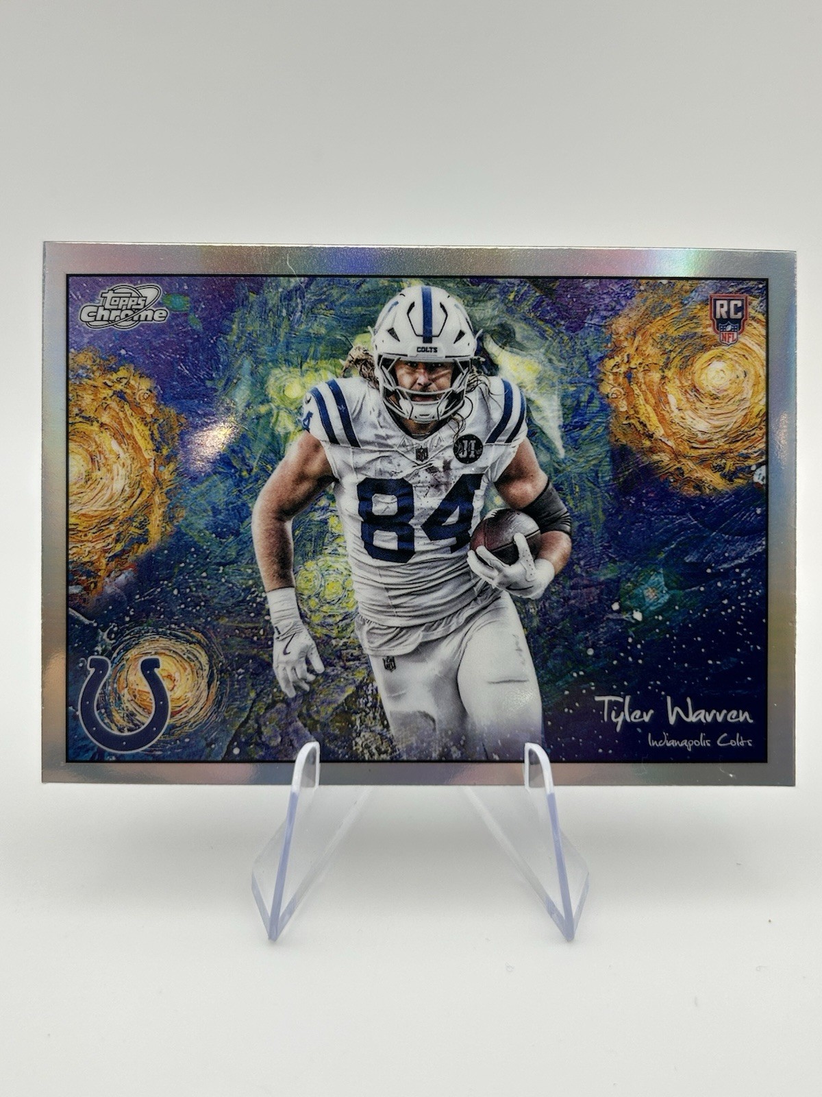 2025 Topps Chrome🪐Cosmic Tyler Warren #STN-10 RC 🌟Stars In The Night🌟Colts