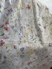 Dorma lined  Botanical Wildflower Curtains 168 X 183cm