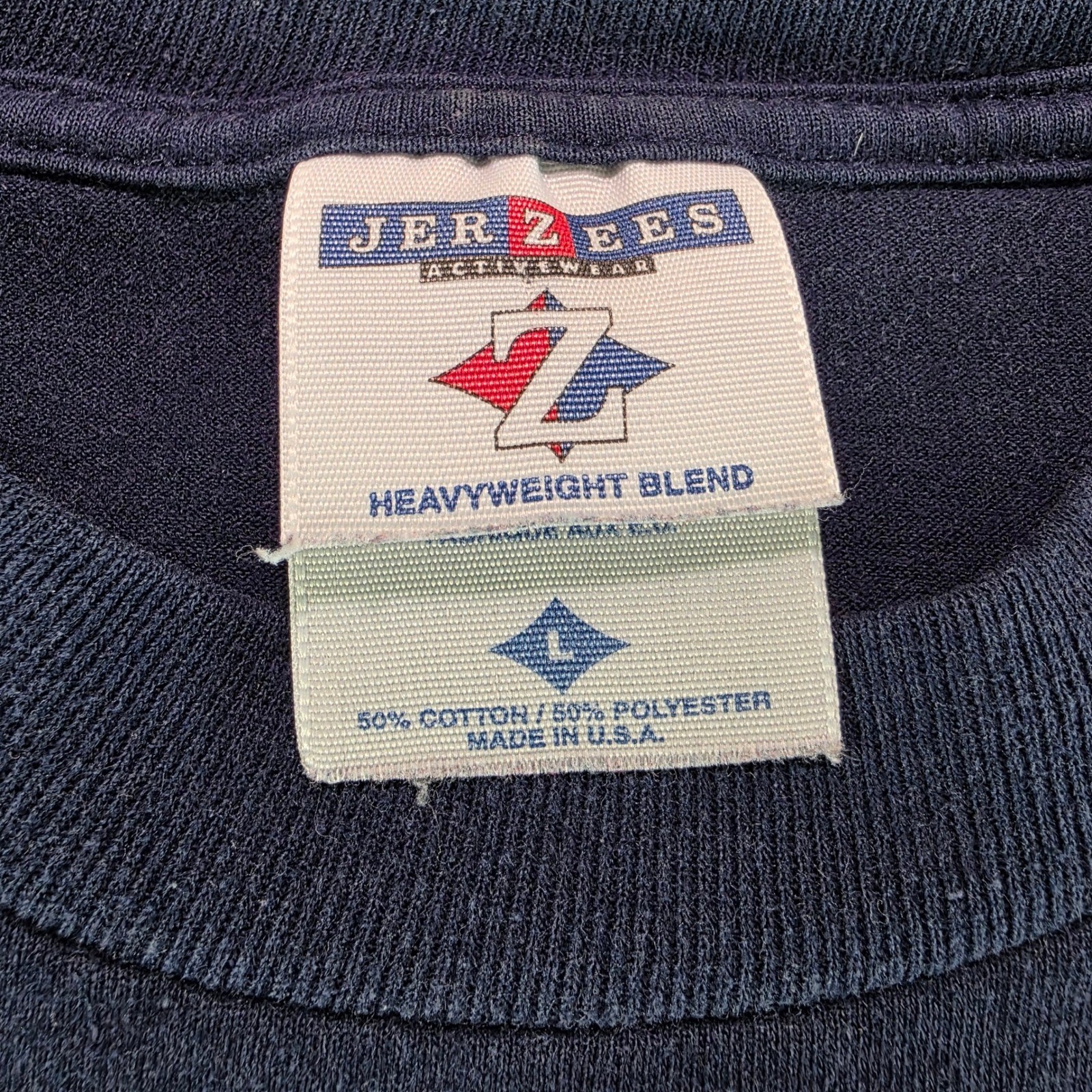 Vintage Jerzees Applique Patchwork Flower Pot Tee… - image 3