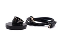 Oura Ring Gen 3 Heritage - Titanium - Size 8 - Black - (HEAVILY SCRATCHED)
