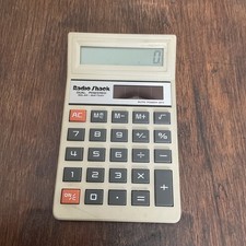 Vintage Radio Shack 65-560 solar powered Calculator