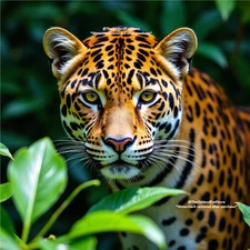 Digital AI Image Art Picture Desktop Wallpaper Background Photo Jaguar LTL25001