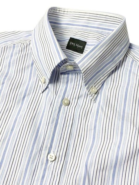 Men Del Mare 1911 Shirt White Cotton 38 / M / 46
