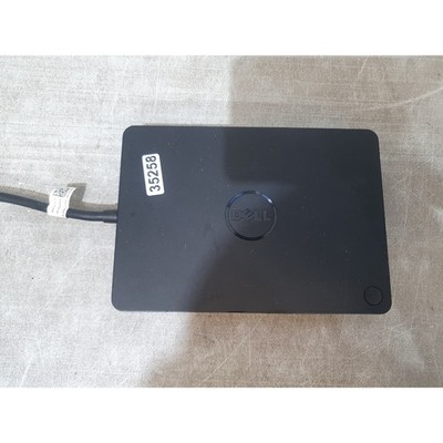 Dell WD15 K17A Dockingstation schwarz Ethernet HDMI USB Anschluss tragbar für Laptops