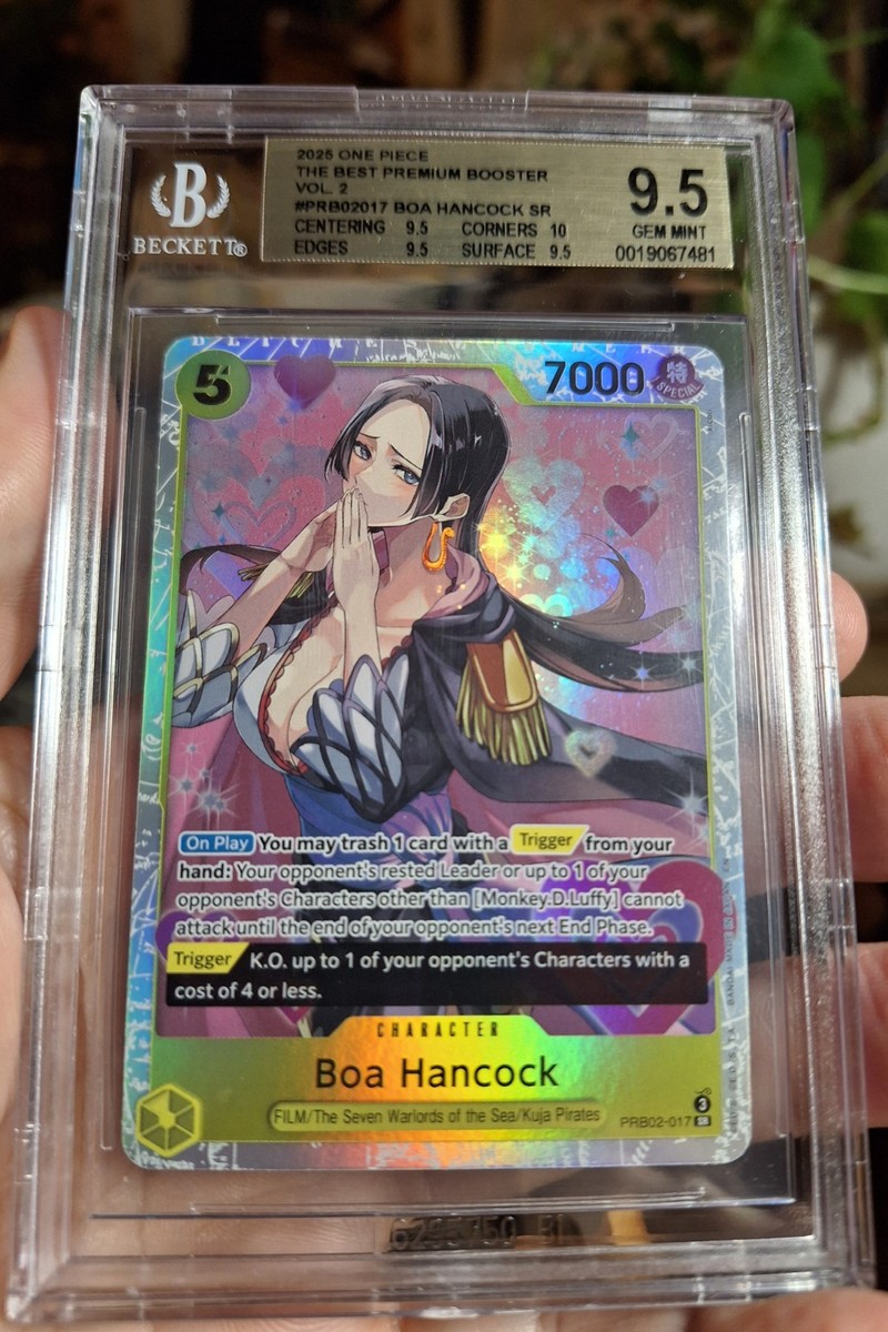 Boa Hancock 2024 One Piece The Best Premium Booster Vol. 2 SR Bgs