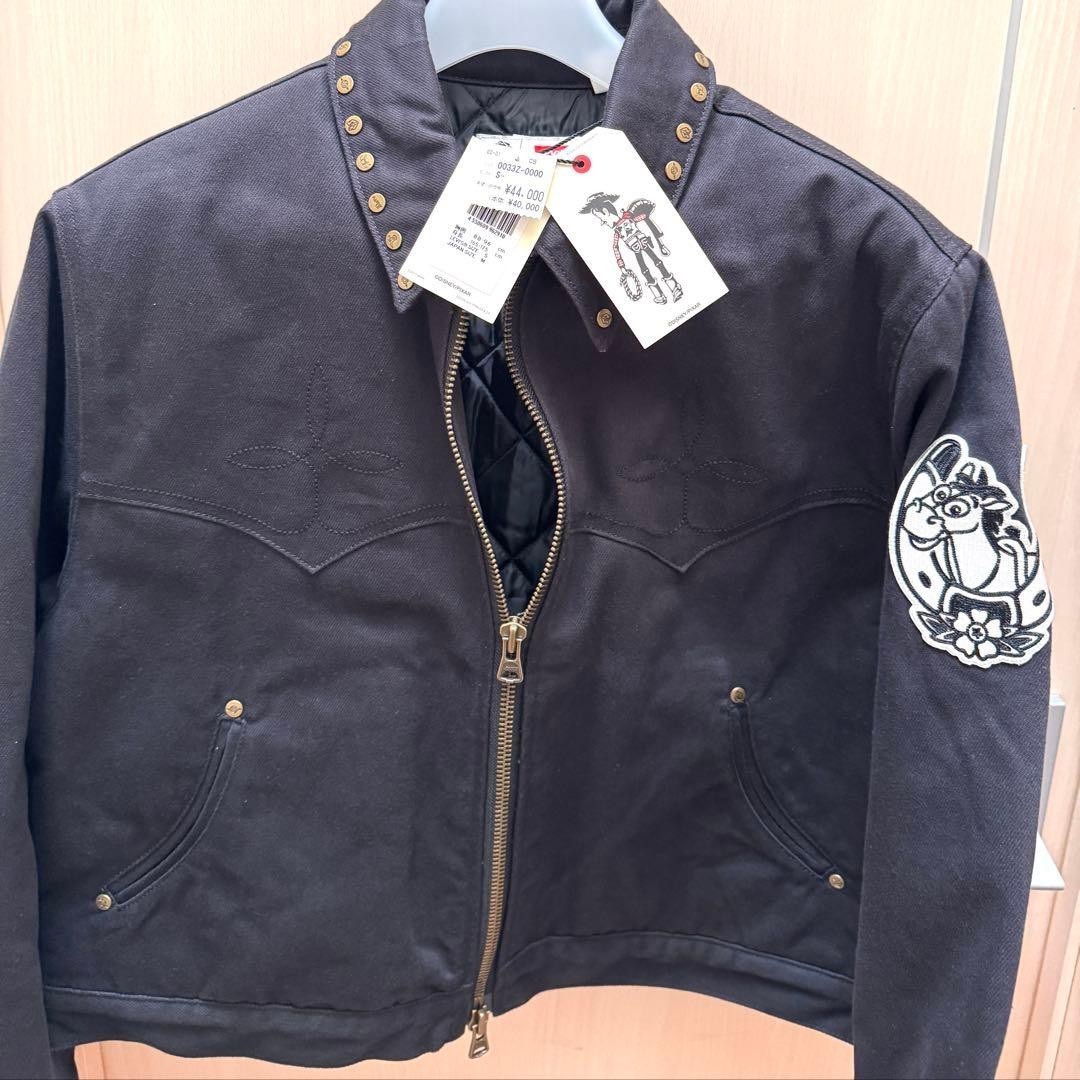 Levis x Toy Story Quilted Western Jacket size M Black Cotton