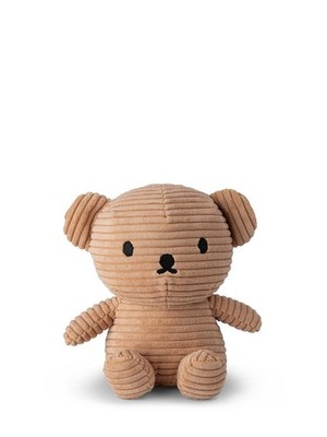 Bon Ton Toys: Miffy Friends - Boris Bear ECO Corduroy 17 cm, Beige Cord, Nijntje