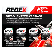Redex Diesel Fuel System Cleaner 4 x 500ml