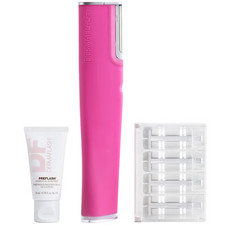 New DERMAFLASH Luxe Advanced Sonic Dermaplaning and Peach Fuzz Removal - Pop