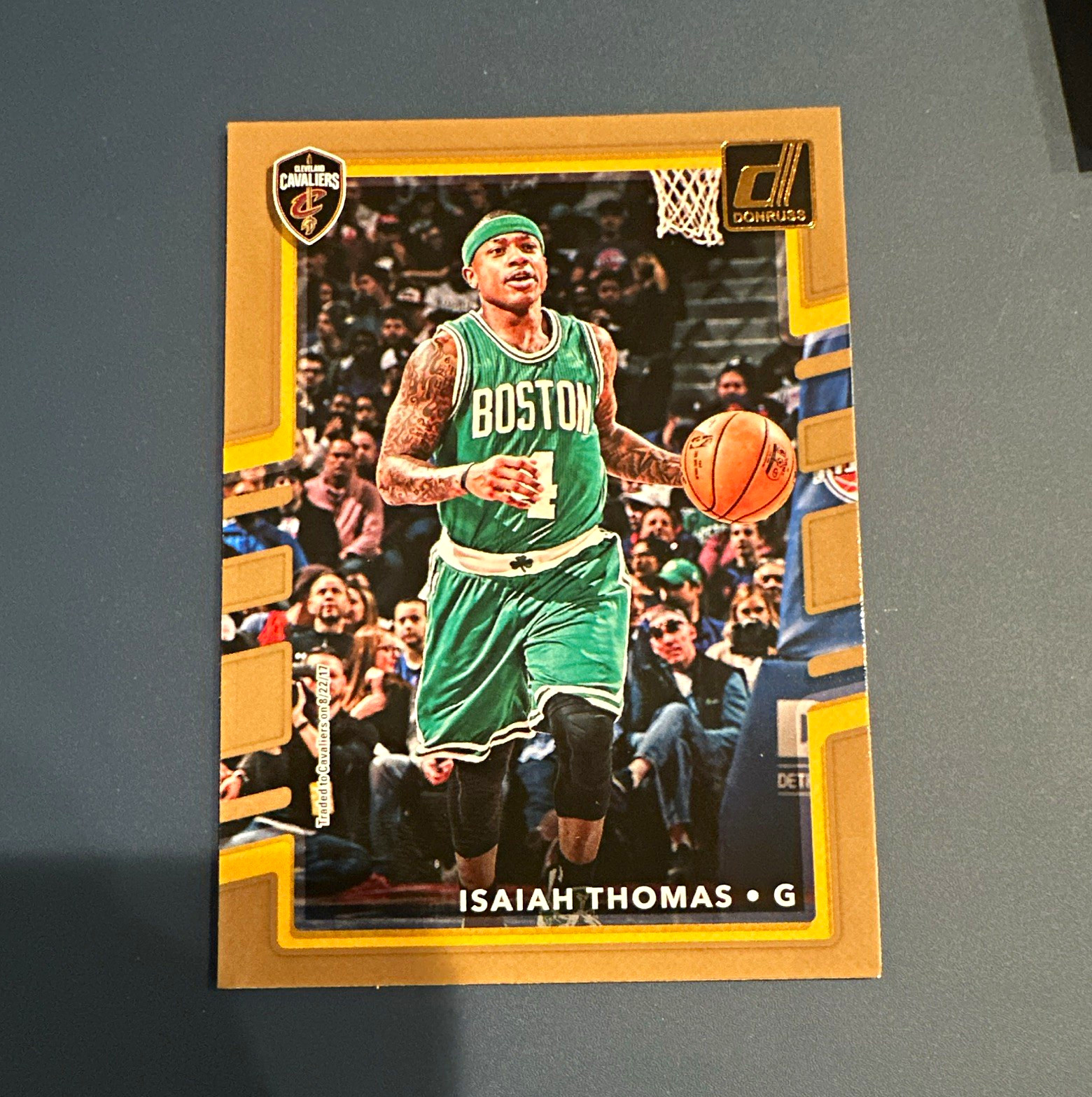 Panini Donruss 2017-18 Isaiah Thomas #9 Base Set Cleveland Cavaliers