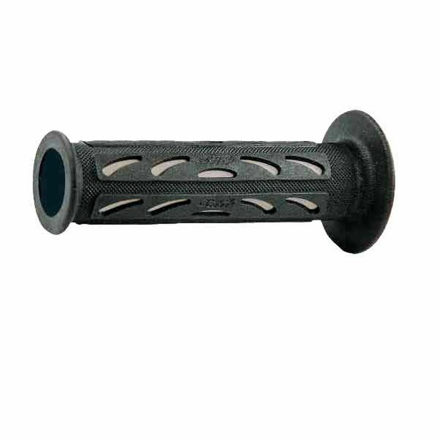 COPPIA MANOPOLE MOTO STRADA FORATE PROGRIP 724 GRIGIO