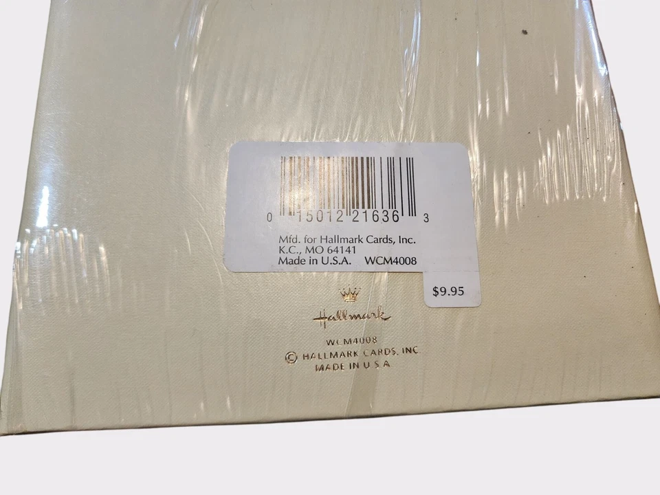 De colección Nuestra Boda Rosas en Relieve Vacío VHS Cinta Almacenamiento Estuche Almeja Sello Foto 3 de 3