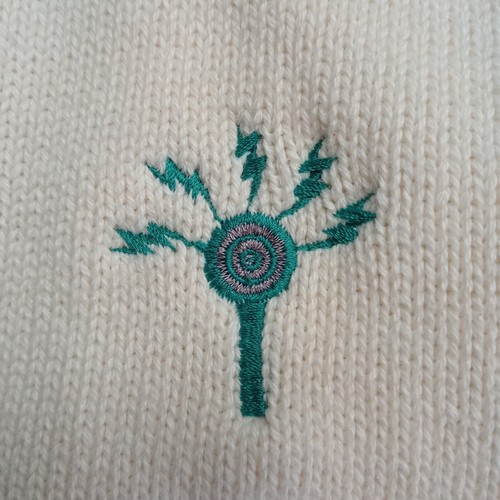 VINTAGE Andrew Rohan Sweater Adult XL White Pullover Button Close Mens - Picture 13 of 13