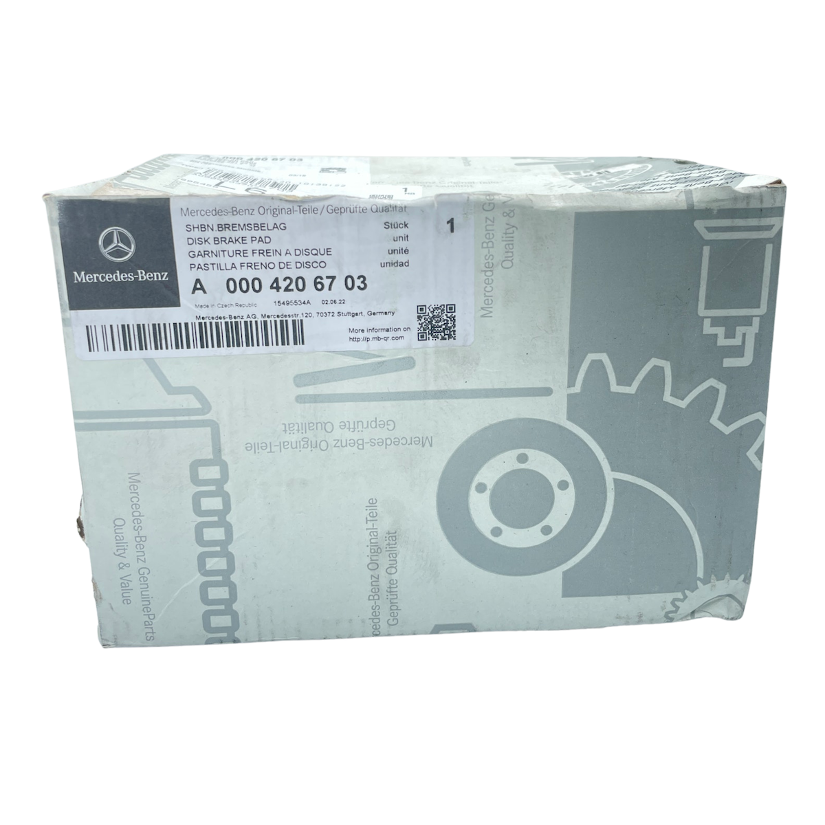 GLE W167/C167 / GLS X167 Mercedes-Benz A0004206703 Disk Brake Pads 