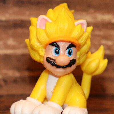 Super Mario 3D World Fury 2 Giga Cat Mario Lion Choco Egg Mini Figure  Gashapon