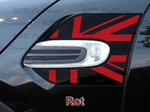 Flaggen Side Scuttles Aufkleber Decal Blinker f. MINI COOPER F55 F56 F57 Works - Picture 12 of 12