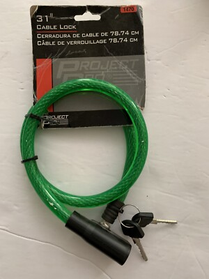 #ad #ad PROJECT PRO 31quot; CABLE LOCK 1470 $17.99