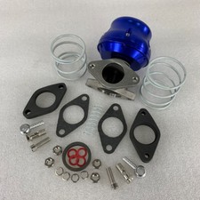 Blue Adjustable Universal 38mm 2 Bolts External Turbo Wastegate T70 Gt35 T4 T3