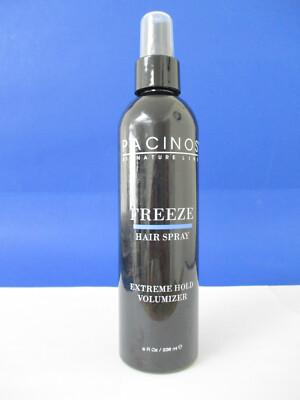 Pacinos Freeze Hair Spray - Extreme Hold Volumizer 8 oz - scuffed