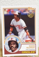Eddie Murray 2018 Topps New Era Hats Promo 1983 Variation #T83-7 Balt Orioles 