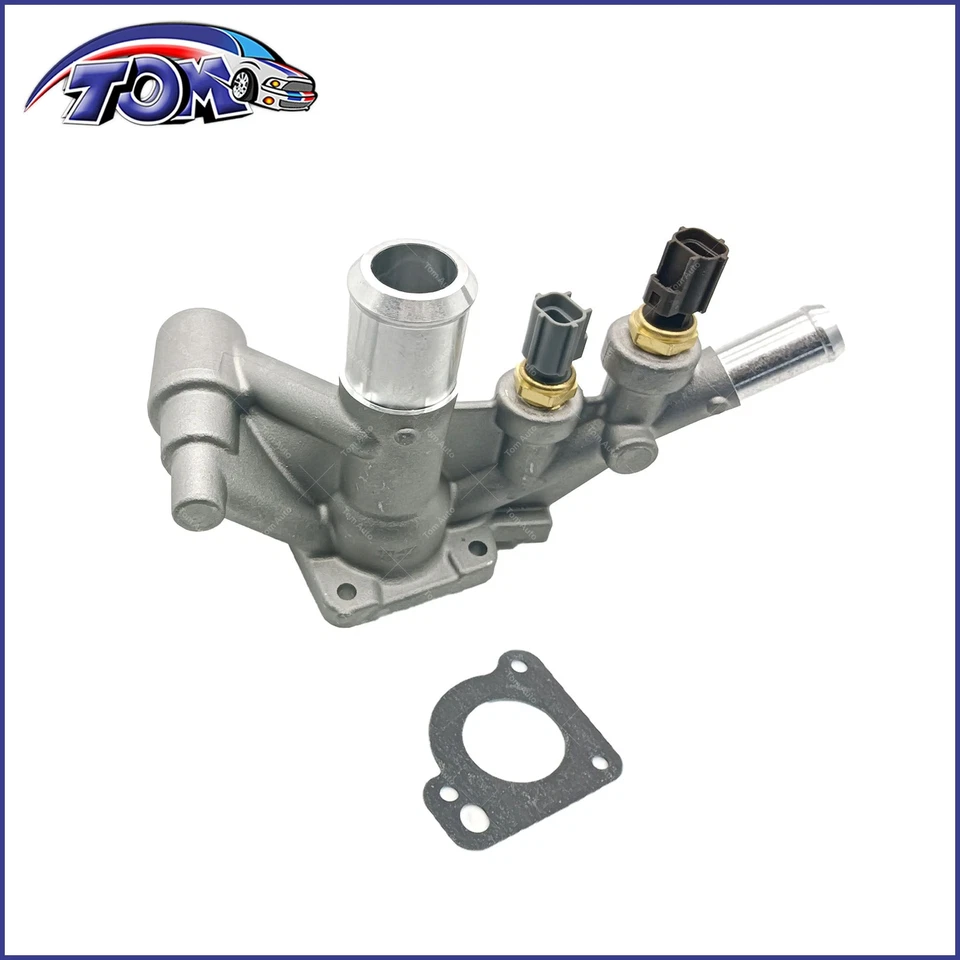 Nuevo conjunto de carcasa de termostato de refrigerante de motor para Ford Escort Mercury Tracer Foto 2 de 4