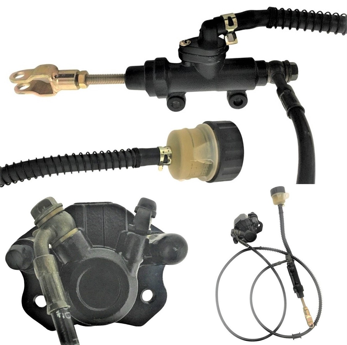 Realtree RTK 100 Go Kart Brake Master Cylinder & Caliper Assy. | eBay