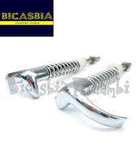 2385 COPPIA GANCI GANCIO CHIUSURA COFANI VESPA 125 150 200 PX SPRINT SUPER GT GL