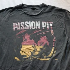 Passion Pit Band Tee Kindred Album Shirt Classic Black Unisex S-5XL JU484