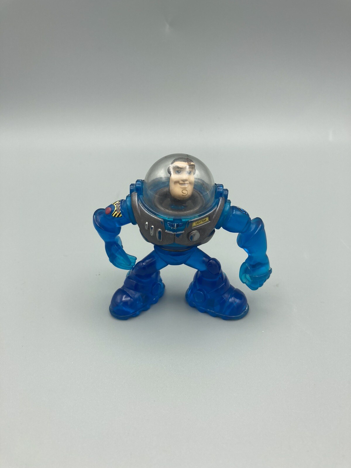 Disney Pixar Toy Story BLUE Buzz lightyear 2.75&rdquo; action figure topper 2002 RARE