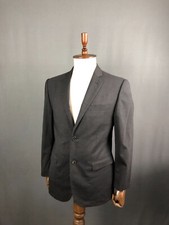 Pal Zileri Lab Blazer Wool Dark Gray Men Size 50