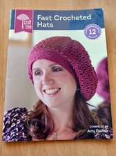 Fast Crocheted Hats Crochet Pattern Leaflet. 12 Fashionable Quick Projects