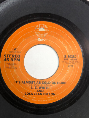 L. E. White/Lola Jean Dillon, Home Sweet Home/Its Almost As Cold Outside, 45rpm