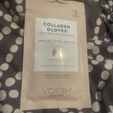 Voesh Collagen Gloves With Argan Oil  Floral Extracts New
