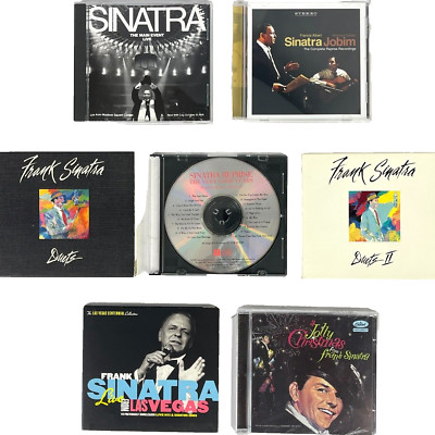 Frank Sinatra 7 CD Bundle Live Vegas NYC Duets I+II Jobim Reprise Good Christmas