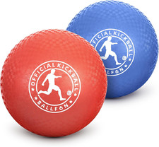 Playground Balls Kickball, Rubber Dodge Balls for Kids and Adults, Dodgeballs Ha