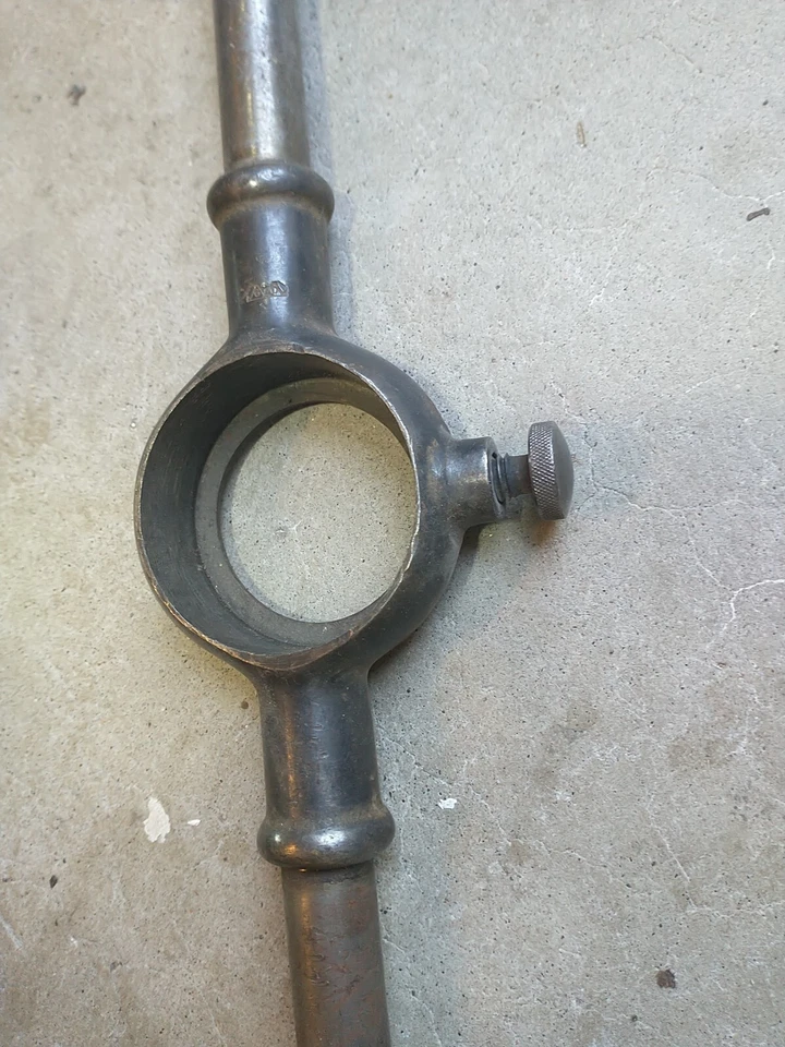 Greenfield GTD Round Die Threading T Handle Wrench 2.75" Die USA - Image 3 of 4