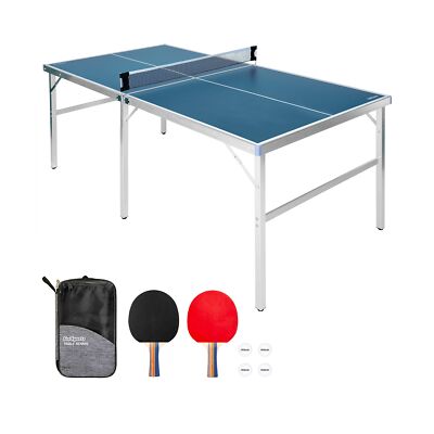 GoSports Mid-Size Table Tennis Game Set - Indoor/Outdoor Portable Table Tenni...