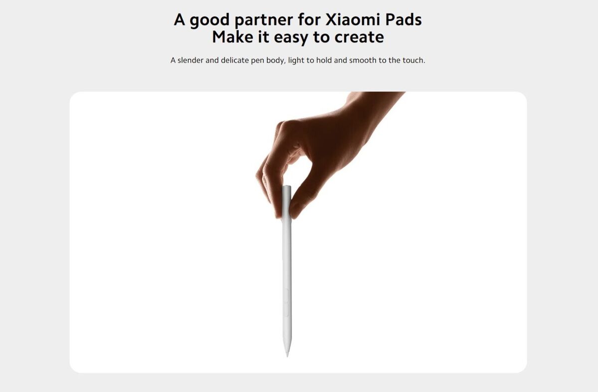Original Xiaomi Stylus Pen 2nd Gen for Xiaomi Pad 6 / 6 Pro Mi Pad 5 / 5Pro