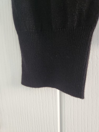 Moncrief Cooke Full Zip Black Men's Sweater Knitwear UK L Brand New RRP £135 - Picture 8 of 13