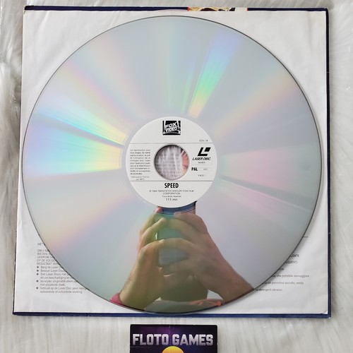LASERDISC PAL FR : Speed 1 - Sandra Bullock Jan De Bont - 1994 - Floto Games - Photo 3/4