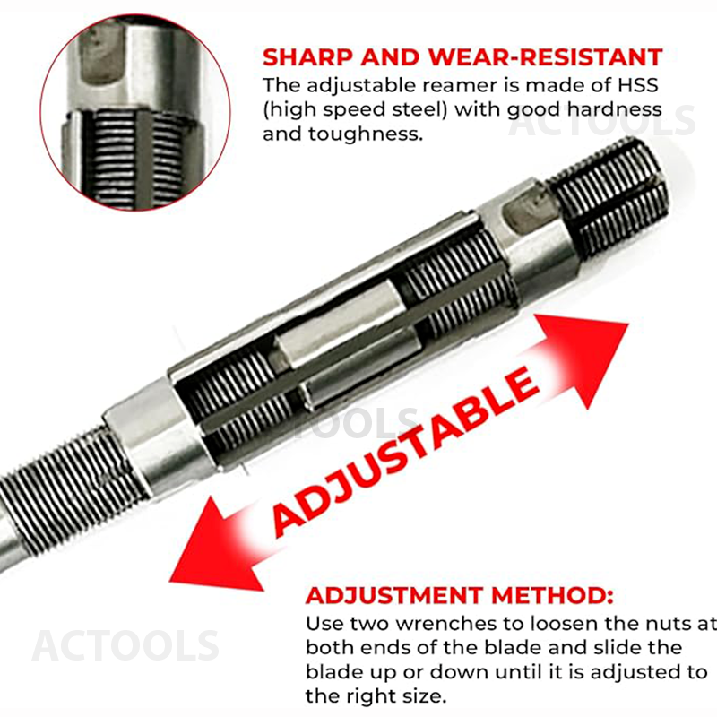 Lame Di Ricambio Per Alesatore Regolabile H8 – Gamma 18.25-19.84 Mm (23/32 - 25/32 Pollici)