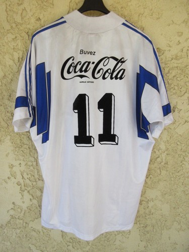 MAILLOT PUMA PORTÉ n°7 vintage couleurs METZ ancien gris shirt trikot jersey XL EUR 19,90 - FR