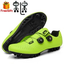 Zapatos de ciclismo MTB con tacos Spd para hombre ciclismo de carretera zapatillas autobloqueantes