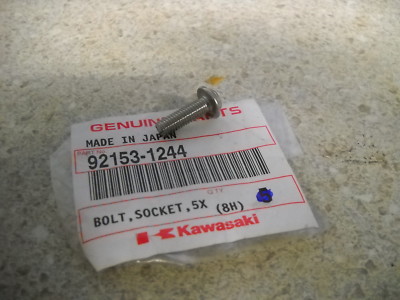 NOS OEM Kawasaki Cowling Bolt 2003-2004 ZX-R6 ZX-R10 Ninja 92153