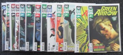 13x Green Arrow Vol. 6 (Versch. Nummern) 2016-2019 - DC Comics USA - Z. 0-1/1