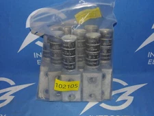 Lot of 8 NEW TAKE OUT Burndy YA39-2N 2 Hole U39RT 750 Kcmil Lugs