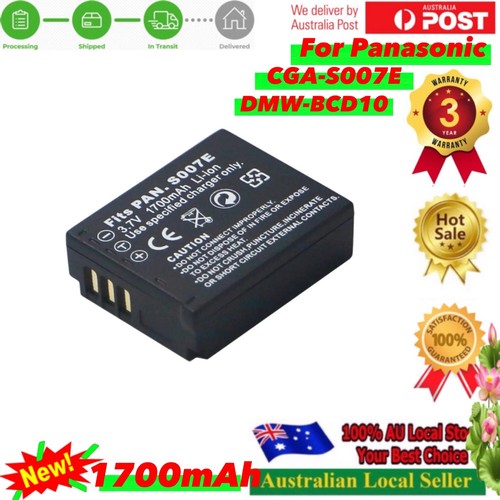 Batterie PANASONIC VDR-M55, 7.4V 1400mAh Batterie Pour