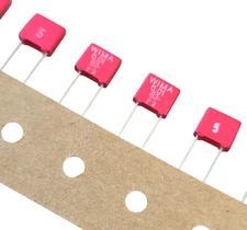 25 PCs WIMA CAP 0.01uF 10nF 103 63V 5% Film Capacitor ORIGINAL OEM PARTS